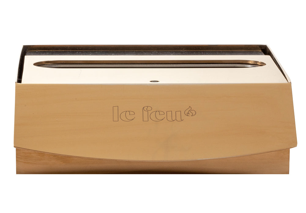 Bioethanol Deckenkamin - Le Feu DOME SKY SW/CHROME SILBER/GOLD