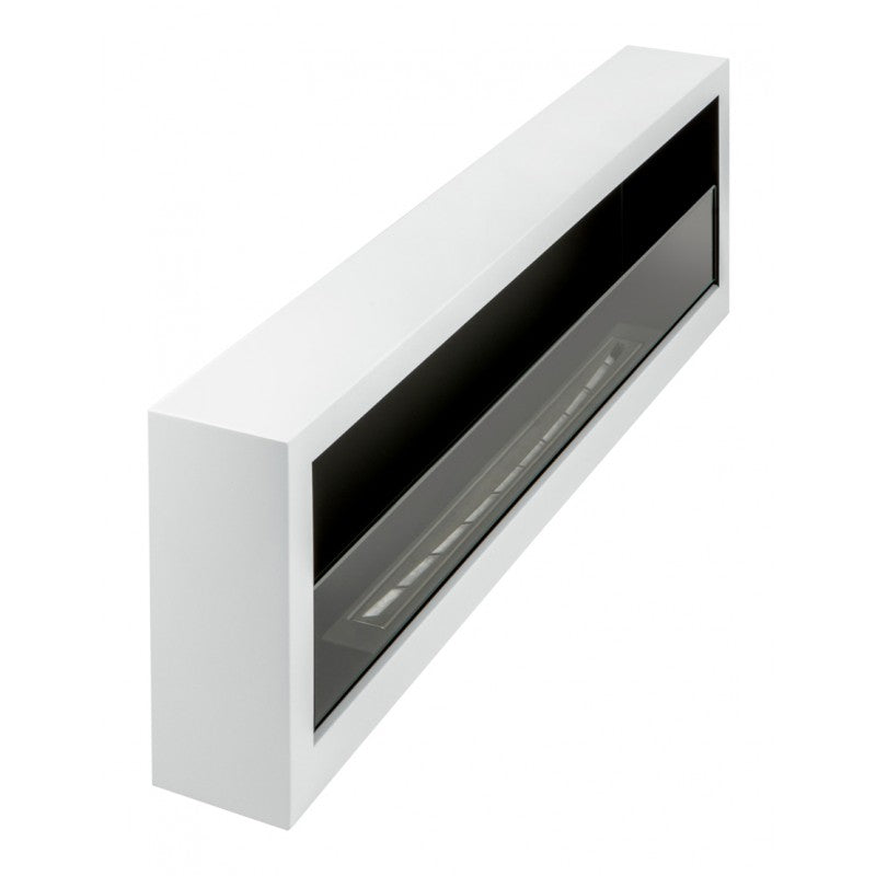 Bioethanol Wandkamin - Deluxe XL Weiss