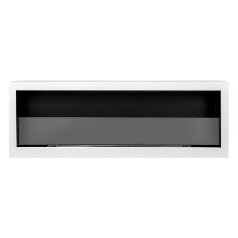 Bioethanol Wandkamin - Deluxe XL Weiss