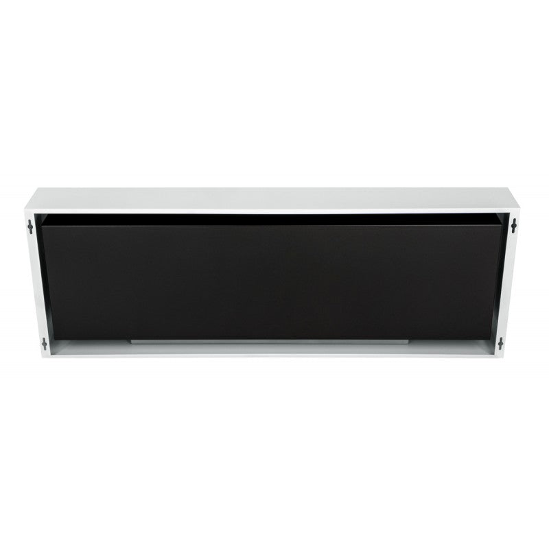 Bioethanol Wandkamin - Deluxe XL Weiss
