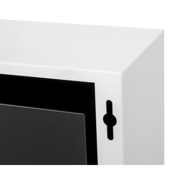 Bioethanol Wandkamin - Deluxe XL Weiss