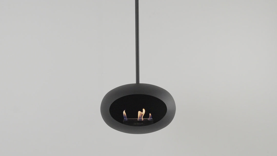 Bioethanol Deckenkamin - Le Feu DOME SKY CHROME SILBER/RVS